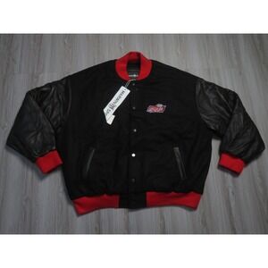 Marwin Sports NHRA Drag Racing Varsity Jacket Size 2XL Men NEW NWT Lucas Oil